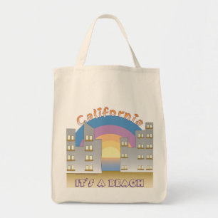 California It's A Beach I Bag