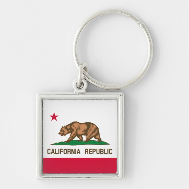 California Key Ring (Front)