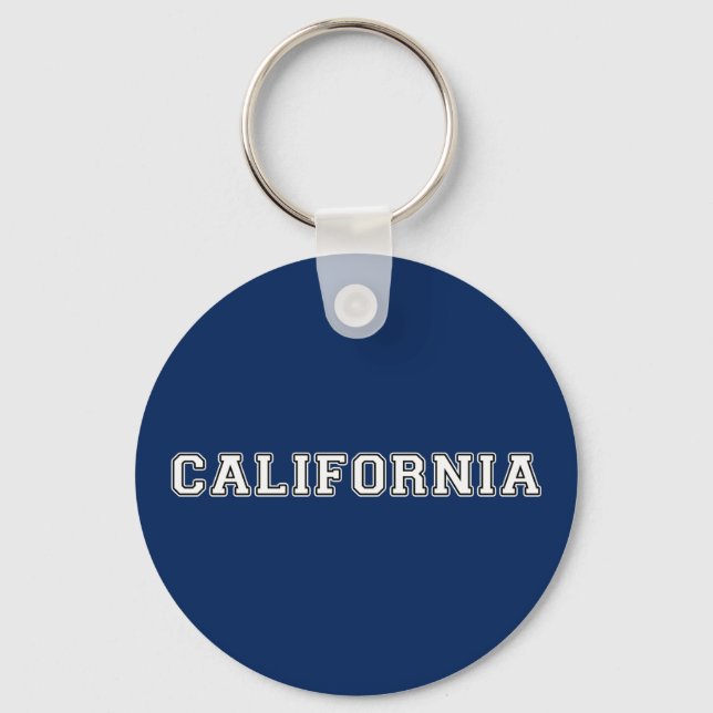 California Key Ring (Front)