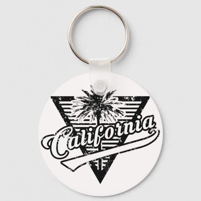 California Key Ring (Front)