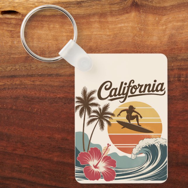 California  key ring (Front)