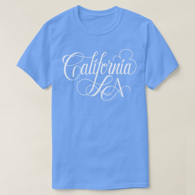 California LA TShirt (Design Front)