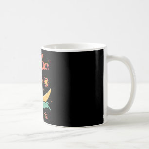 California Laguna Beach Ca Surfer Surfing Fishing Coffee Mug