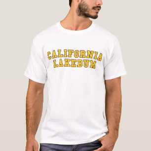 California Lakebum College Style T-shirt