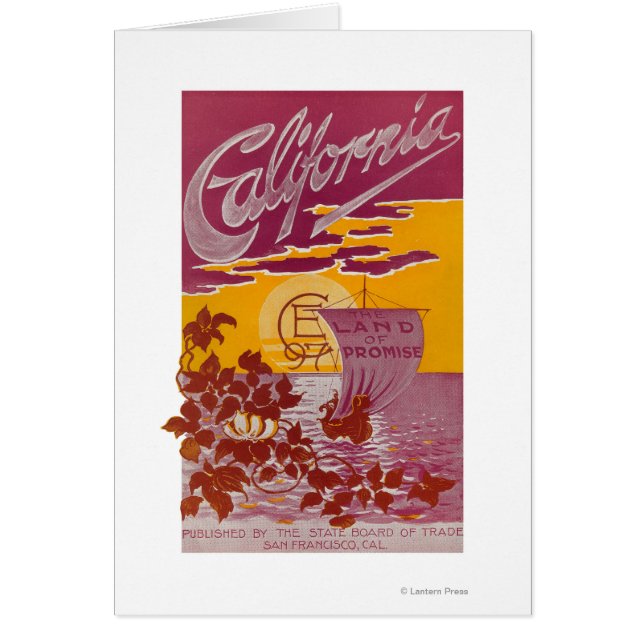California Land of Promise Poster (Front)