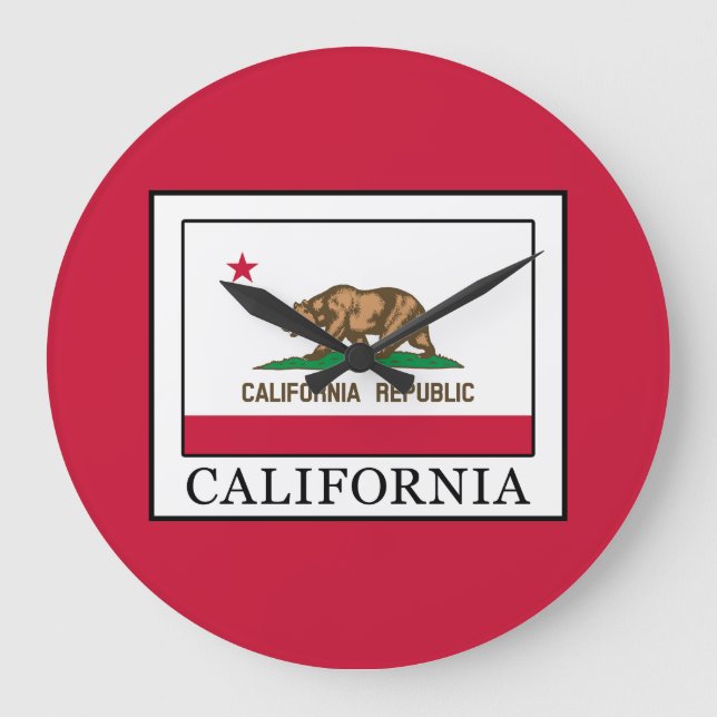 California Large Clock (Front)