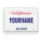 California License Plate (personalised)