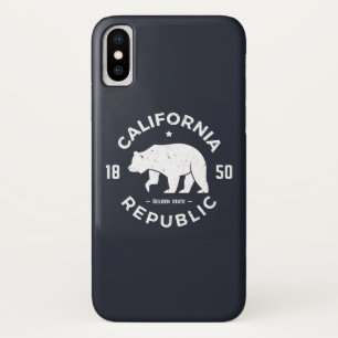 California Logo The Golden State iPhone X Case