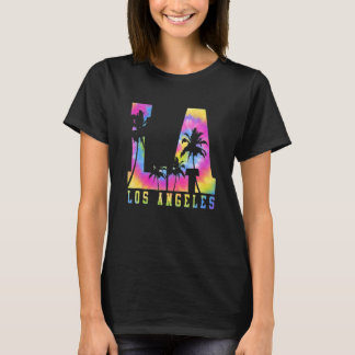 California  Los Angeles La Tie Dye Throwback Class T-Shirt