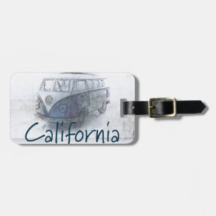 California Luggage Tag