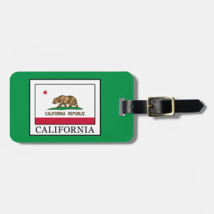 California Luggage Tag