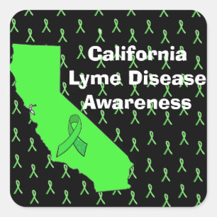 California Lyme Disease Awareness Sticker