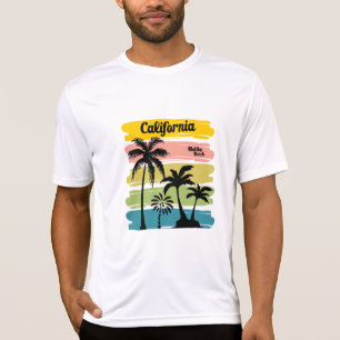 California Malibu Beach Vintage Surf T-Shirt