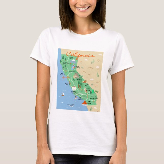 California Map Shirt (Front)