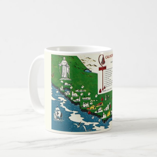 California Missions Mug (Front Left)