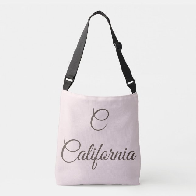 California Monogram Crossbody Bag (Front)