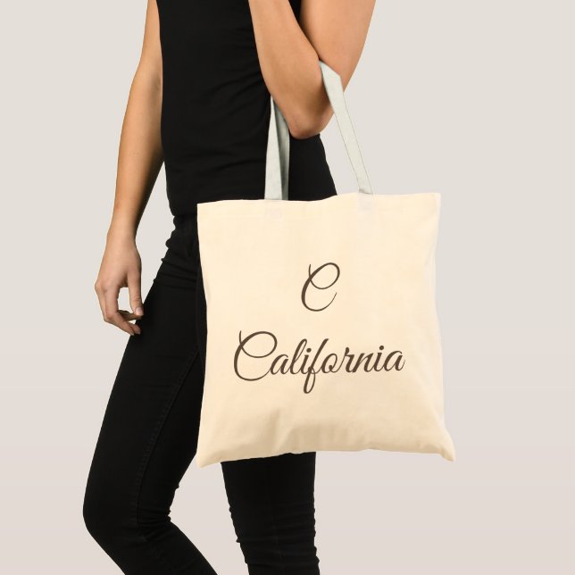 California Monogram Tote Bag (Front (Product))