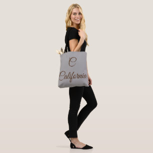 California Monogram Tote Bag