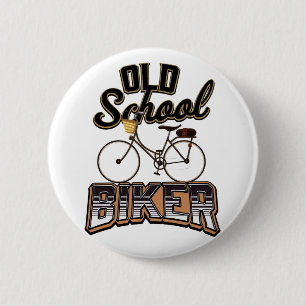 California Motorbike T-Shirt 6 Cm Round Badge