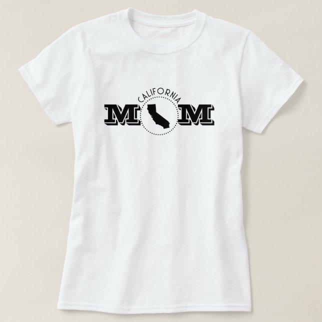 California Mum  T-Shirt (Design Front)
