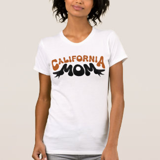 California Mum typo logo badge fire T-Shirt