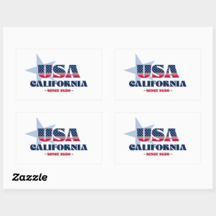 California My Home State Sticker