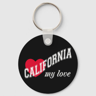 California my love key ring