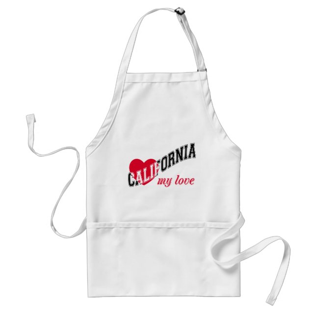 California my love standard apron (Front)