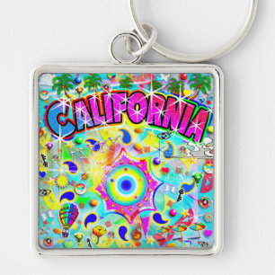 California Mystic Dance Keychain