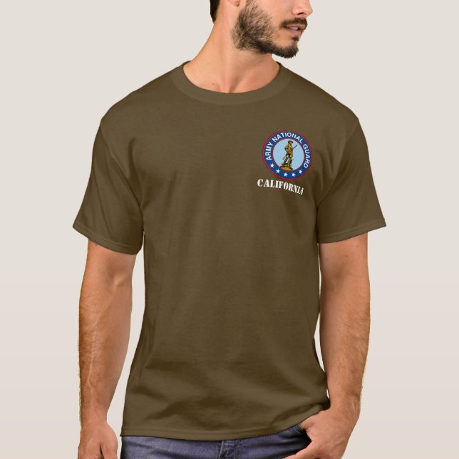 California National Guard 49th Military Police L.S T-Shirt (Front)