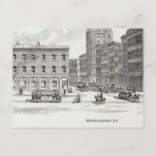 California North side Montgomery Postcard