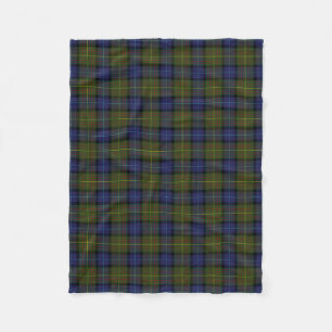 California official state tartan fleece blanket