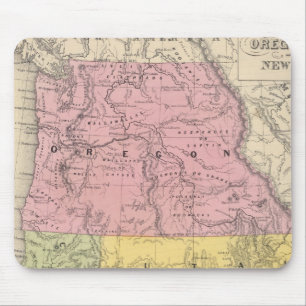 California, Oregon, Utah, and New Mexico Mouse Pad