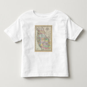California, Oregon, Washington, Utah, New Mexico 4 Toddler T-Shirt
