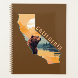 California Outline Bear Mountains Planner