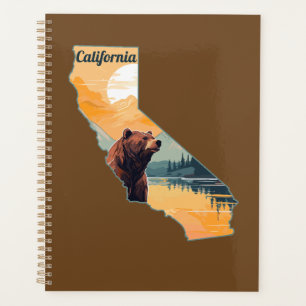 California Outline Bear Mountains Planner