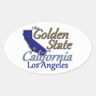 CALIFORNIA OVAL STICKER