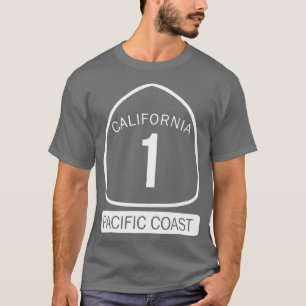 California Pacific Coast Highway 1  T-Shirt