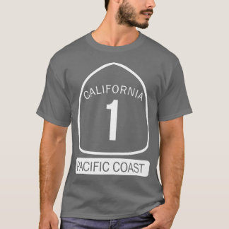 California Pacific Coast Highway 1  T-Shirt