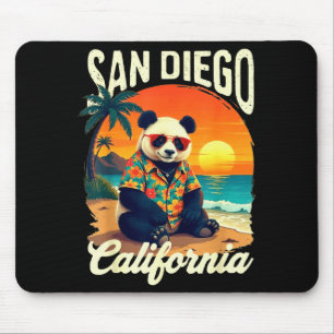 California Panda Zoo San Diego New Year 2025 Famil Mouse Pad