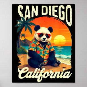 California Panda Zoo San Diego New Year 2025 Famil Poster