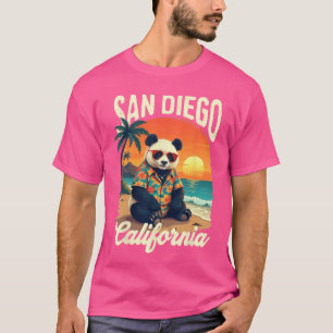 California Panda Zoo San Diego New Year 2025 Famil T-Shirt