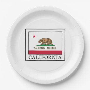 California Paper Plate
