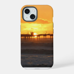 California Peer at Sunset iPhone 15 Case