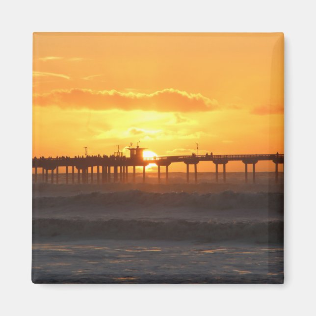 California Peer at Sunset Magnet (Front)