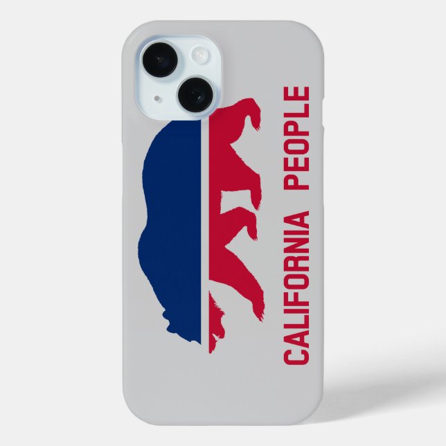 California People Case-Mate iPhone Case (Back)
