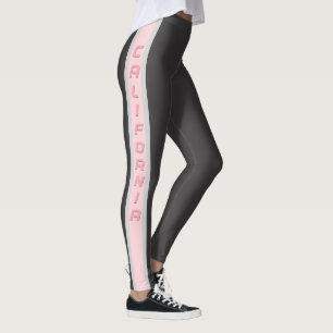 California Pink and Grey Leggings