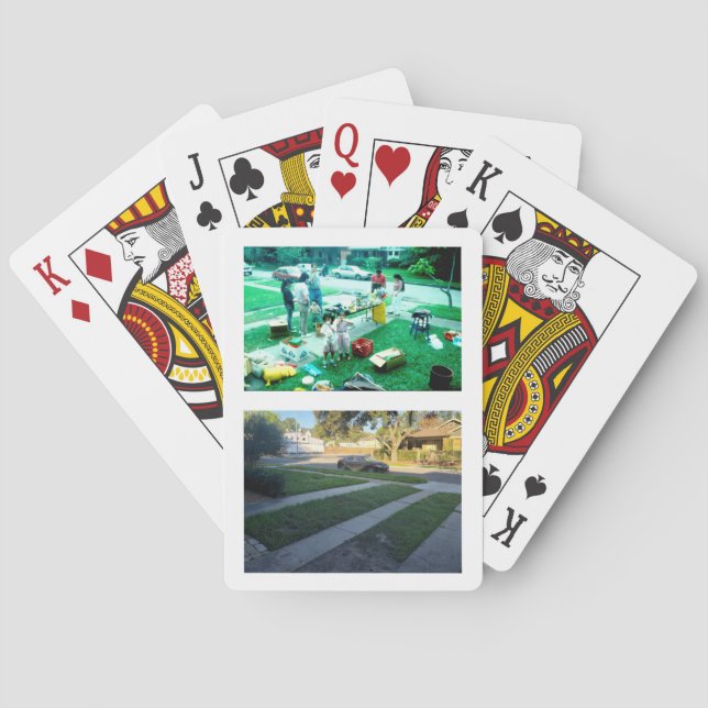 california playing cards (Back)