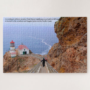 California Point Reyes Lighthouse Jigsaw Puzzle