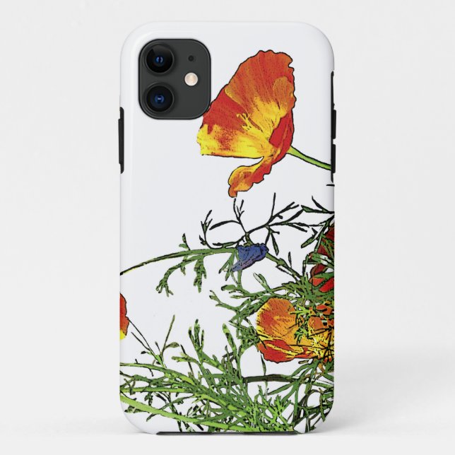 California poppies Case-Mate iPhone case (Back)